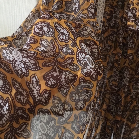 Anthropologie sheer tank top boho romantic - Picture 6 of 7